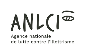 Logo Agence Nationale de Lutte Contre l'Illettrisme